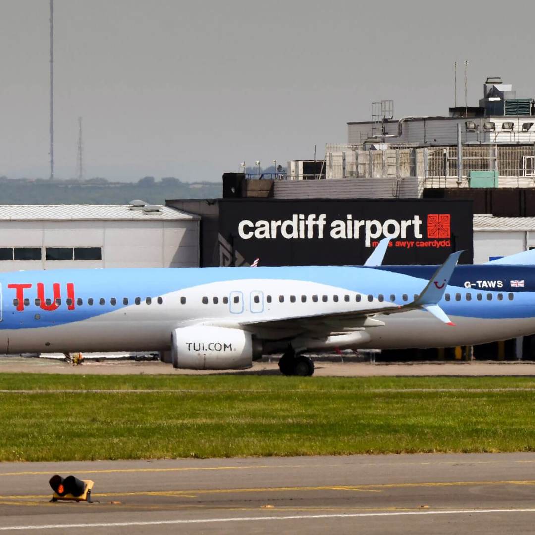 Close to major airports